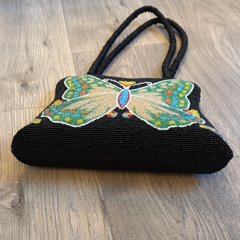 Y2K Beaded Butterfly Handbag - Picture 5 of 15